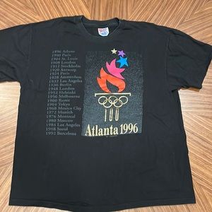 1996 Atlanta Olympics - 100 years shirt - Size XL